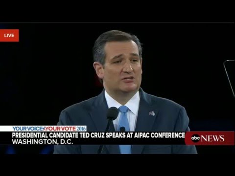 Ted Cruz AIPAC FULL SPEECH, Washington DC March 21, 2016 [HD]