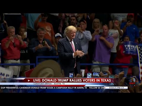 LIVE Stream: Donald Trump Holds Rally in Austin, TX 8/23/16