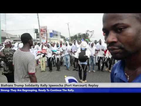 Biafrans Trump Solidarity Rally Igweocha (Port Harcourt) part-2 20-01-2017
