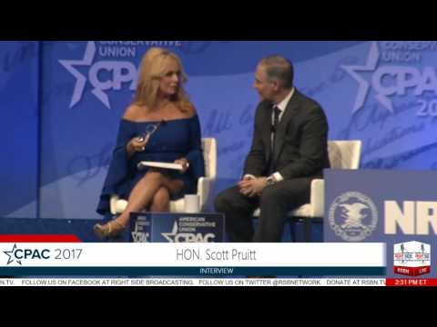 Scott Pruitt EPA Administrator FULL SPEECH- CPAC 2017