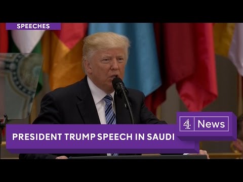 Watch live: President Trump speech on Islam in Saudi Arabia (full)